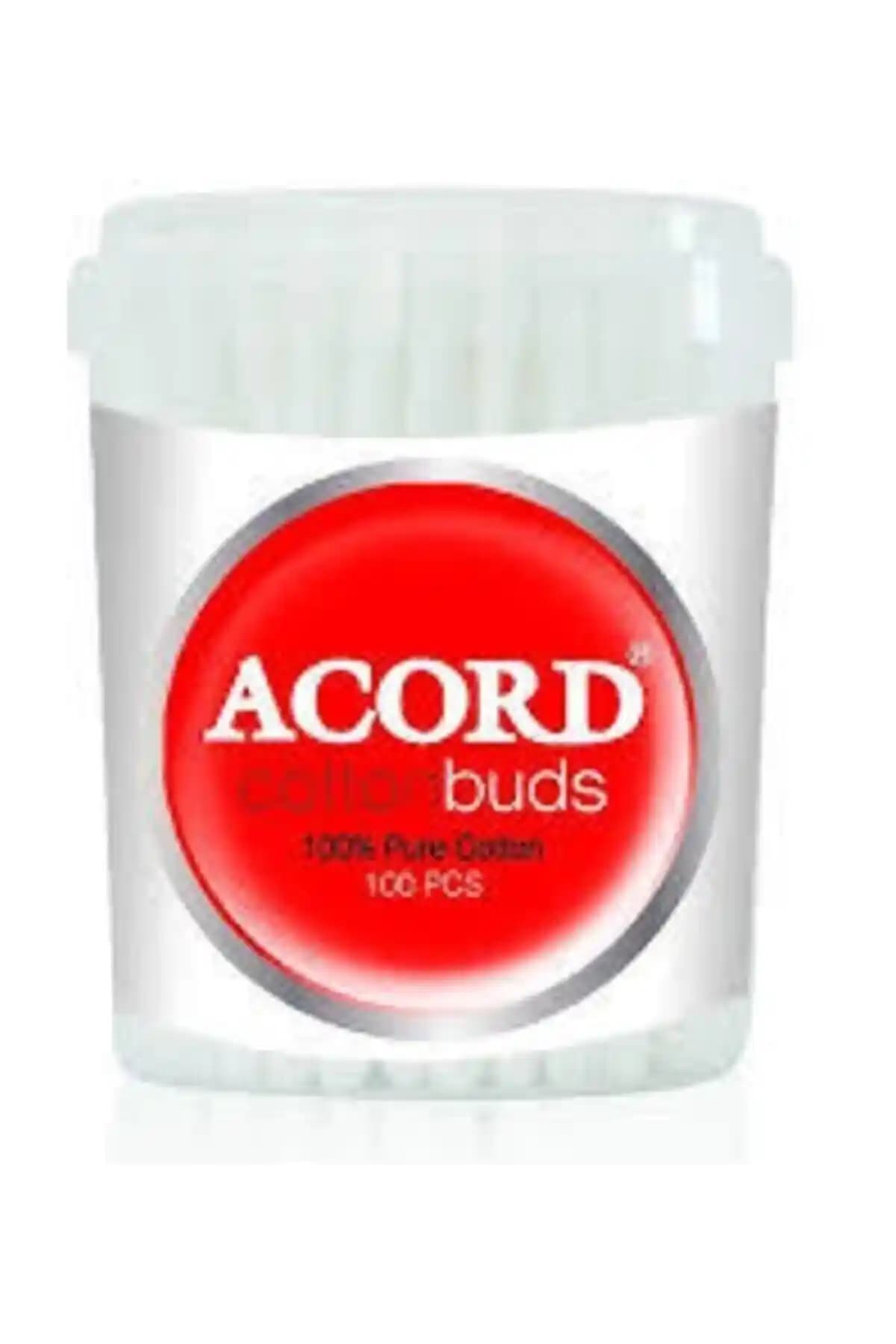 Acord Pamuklu Çubuk Kulak Temizleme Pamuğu Güvenli ve Hijyenik Kullanım İçin