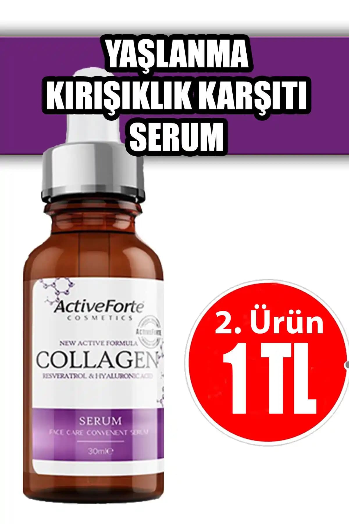 Activforte Yaşlanma Karşıtı Serum: Cilt Yenileme ve Koruma İçin Güçlü Bir Çözüm