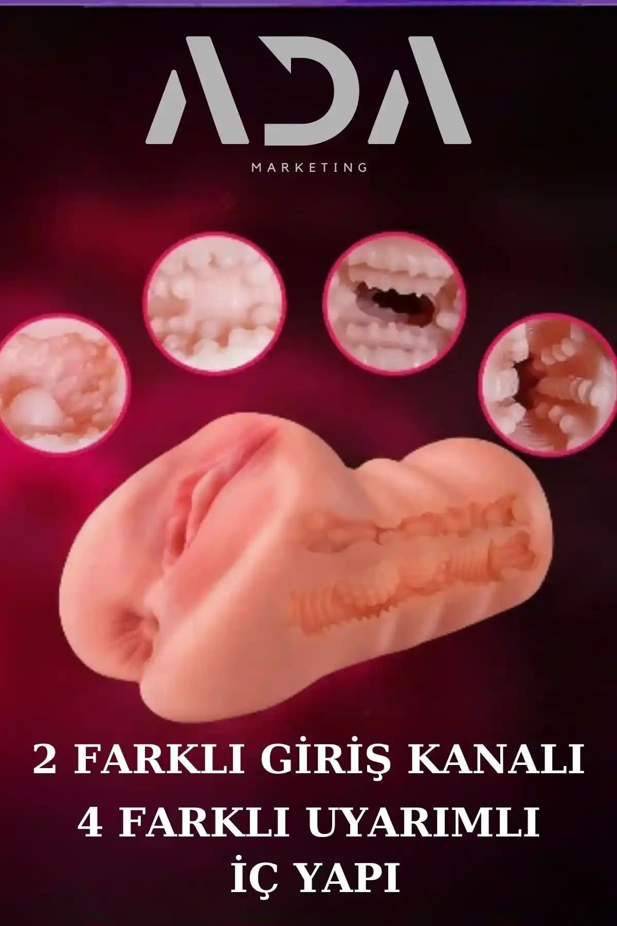 Ada Marketing Real Pussy Gerçekçi Yapıda Suni Vajina Mastürbatör Ürünü Tanıtımı ve Özellikleri