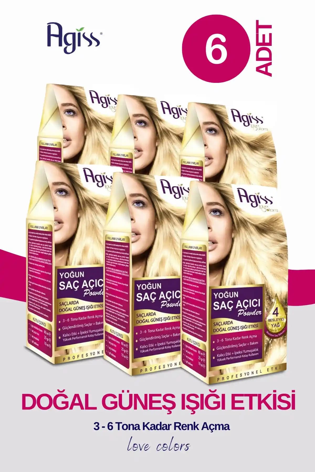 AGISS Love Colors Yoğun Saç Renk Açıcı Pudra İncelemesi ve Kullanım Rehberi