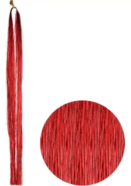 Alfa Saç Simi Hair Tinsel Kaynak Boncuğu ile Saçlara Anlık Parlaklık ve Şıklık Katın