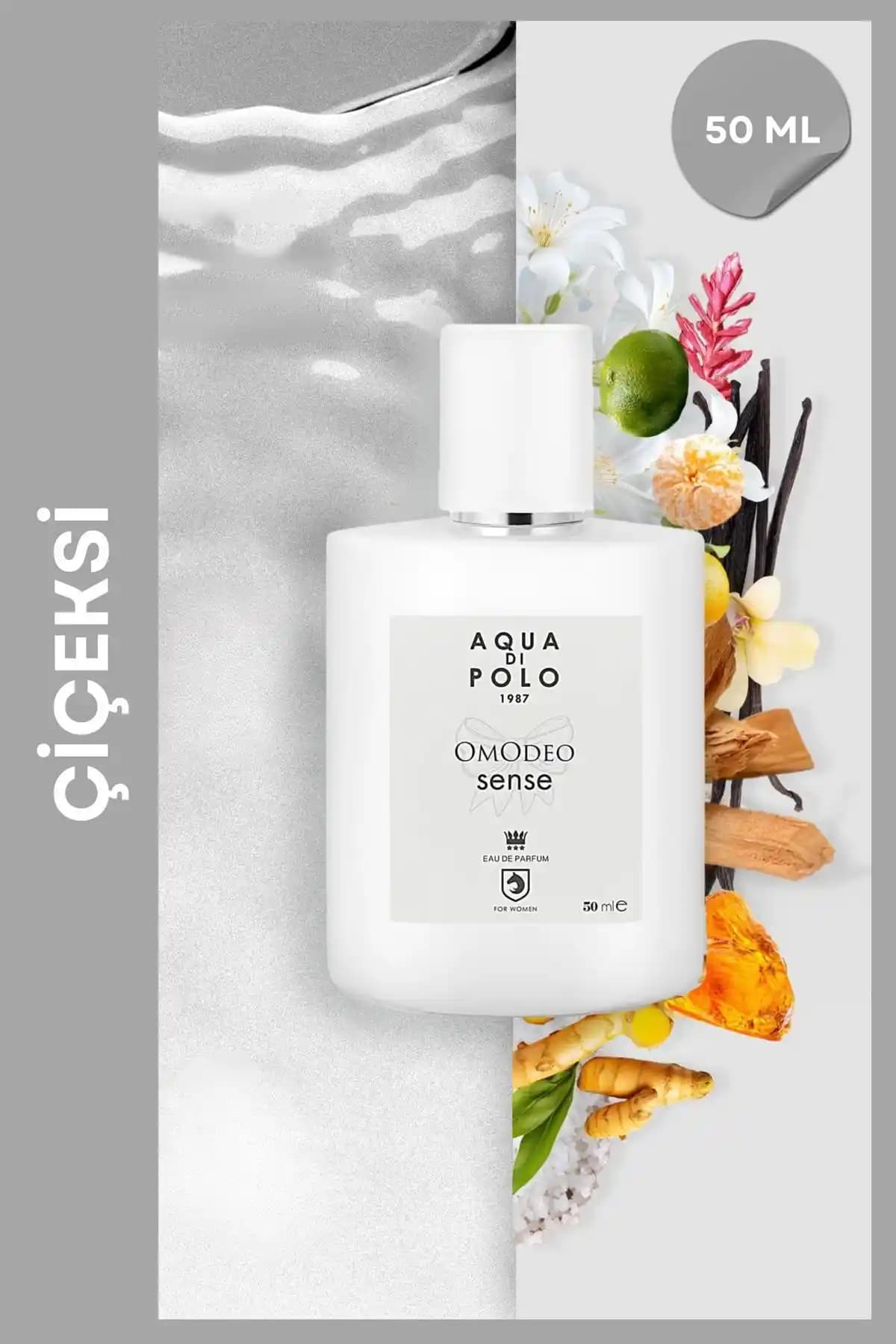 Aqua Di Polo 1987 Omodeo Sense EDP Kadınlar İçin Ferah ve Kalıcı Çiçeksi Parfüm Özellikleri