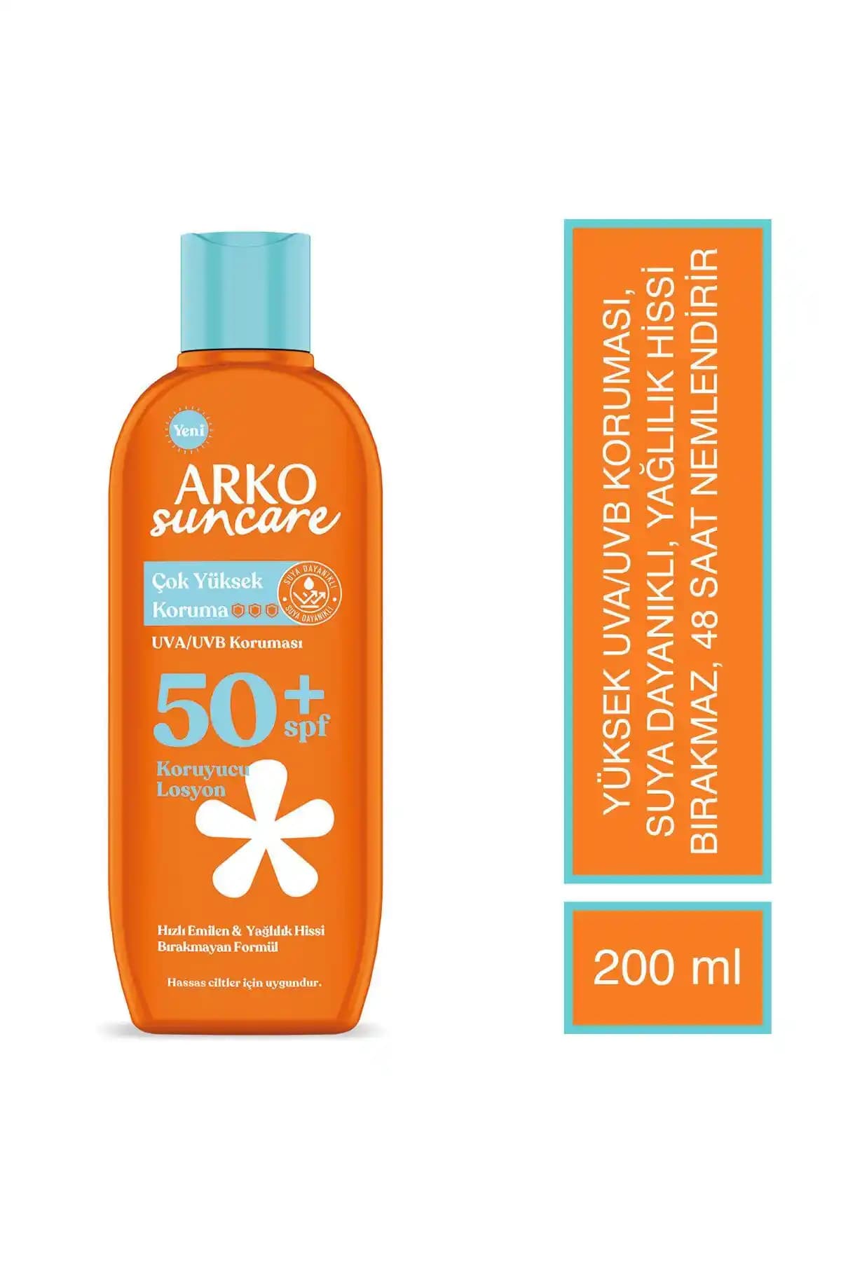 Arko Suncare SPF 50+ Losyon: Yüksek Koruma ve Hassas Ciltler İçin Güvenilir Güneş Koruyucu