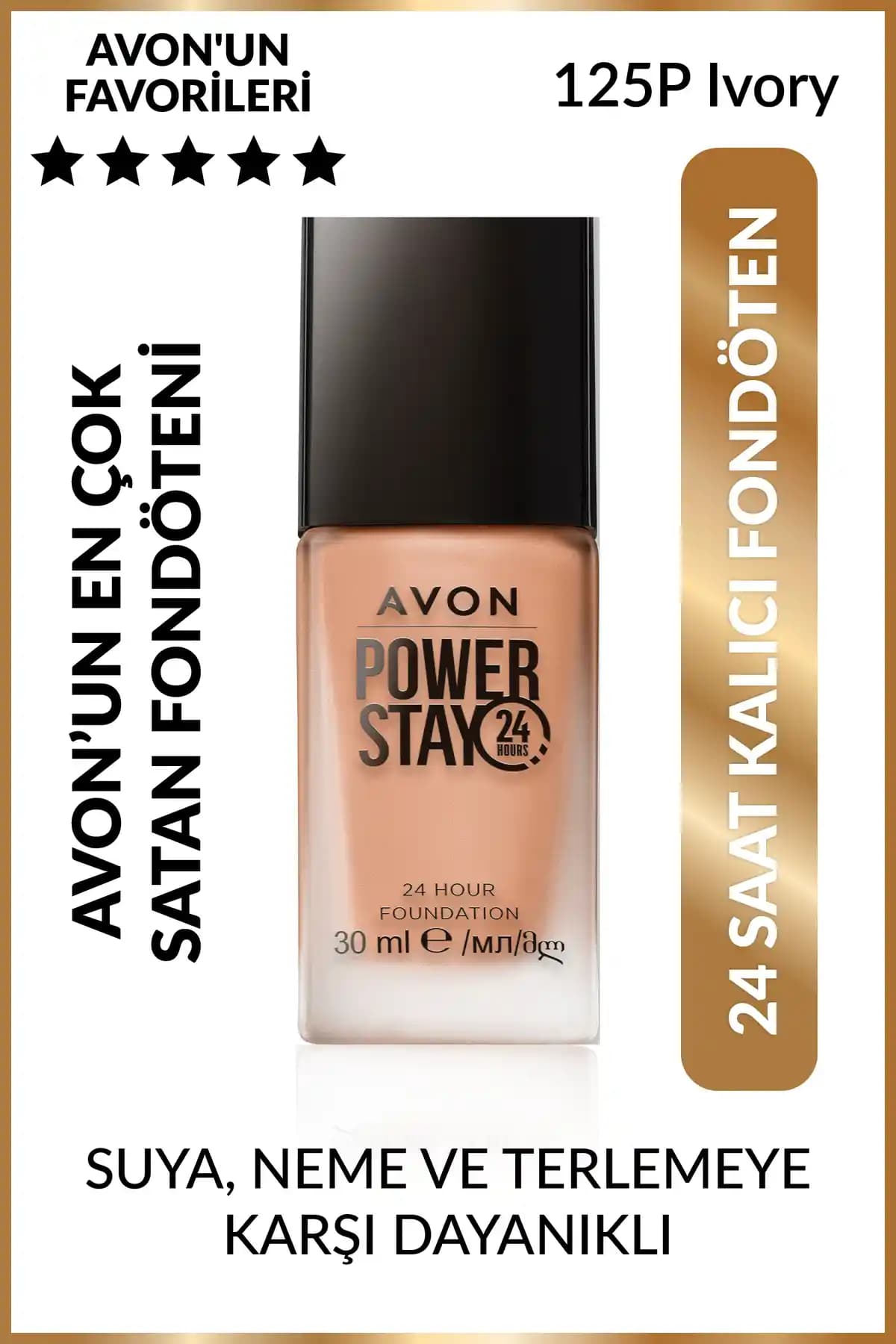 Avon True Power Stay Mat Fondöten İncelemesi: Yüksek Kapatıcılık ve Mat Görünüm Özellikleri