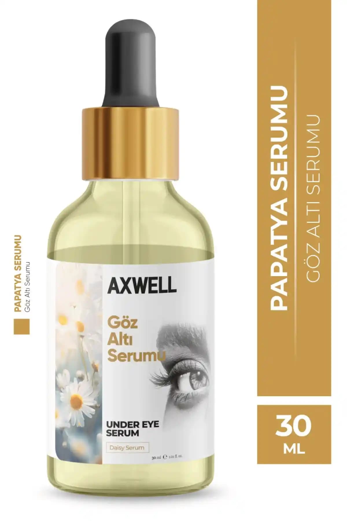 AXWELL Gerçek Papatya Taneli Göz Çevresi Serumu: Doğal ve Etkili Göz Bakım Çözümü