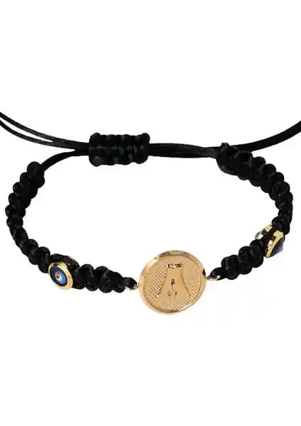 Aytek Gold 14 Ayar Altın Harf İpli Bileklik: Şıklık ve Anlamın Buluştuğu Zarif Takı