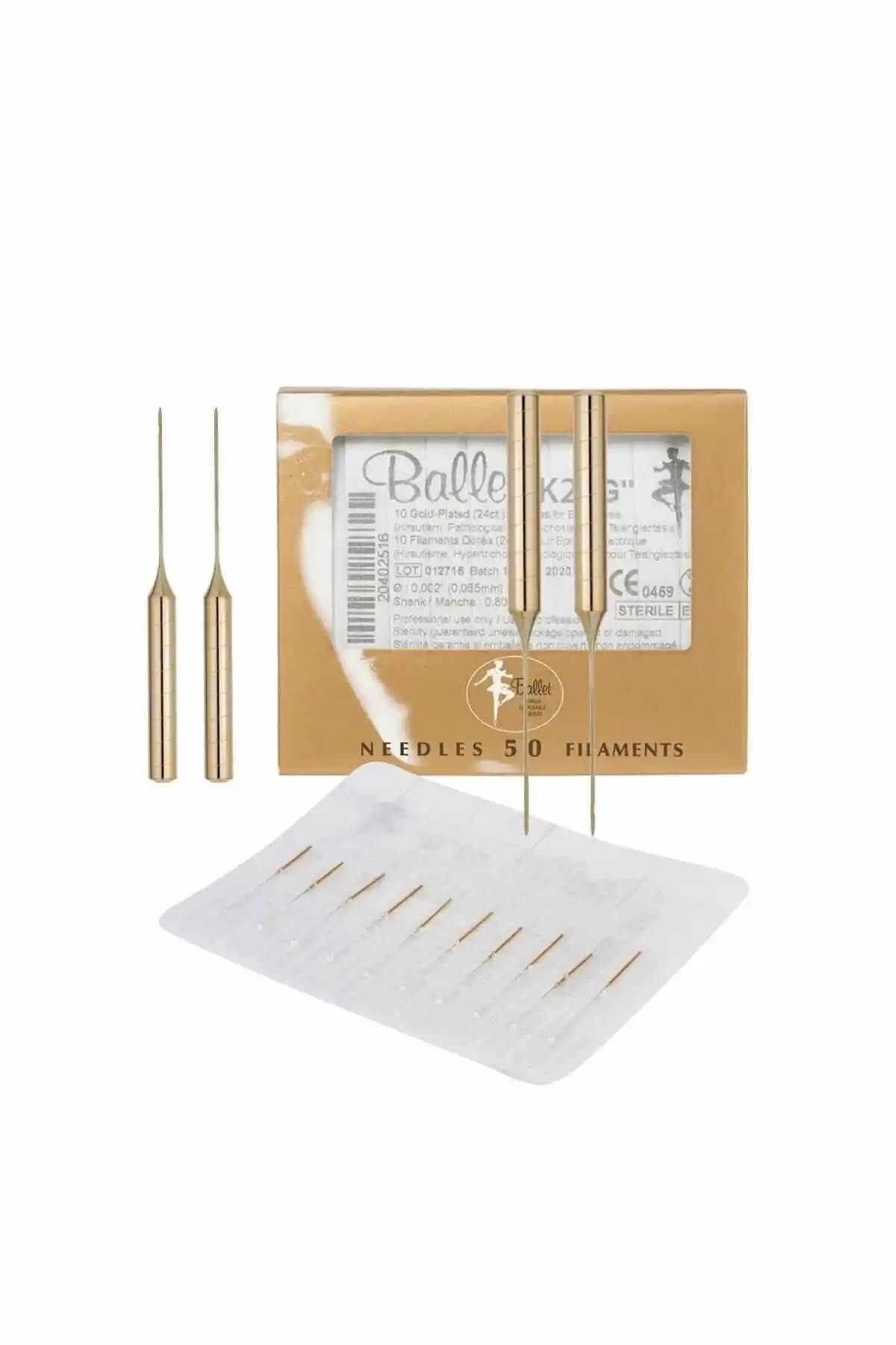 Ballet K2 Altın Epilasyon Iğnesi: Hassas Ciltler İçin Güçlü ve Etkili Çözüm