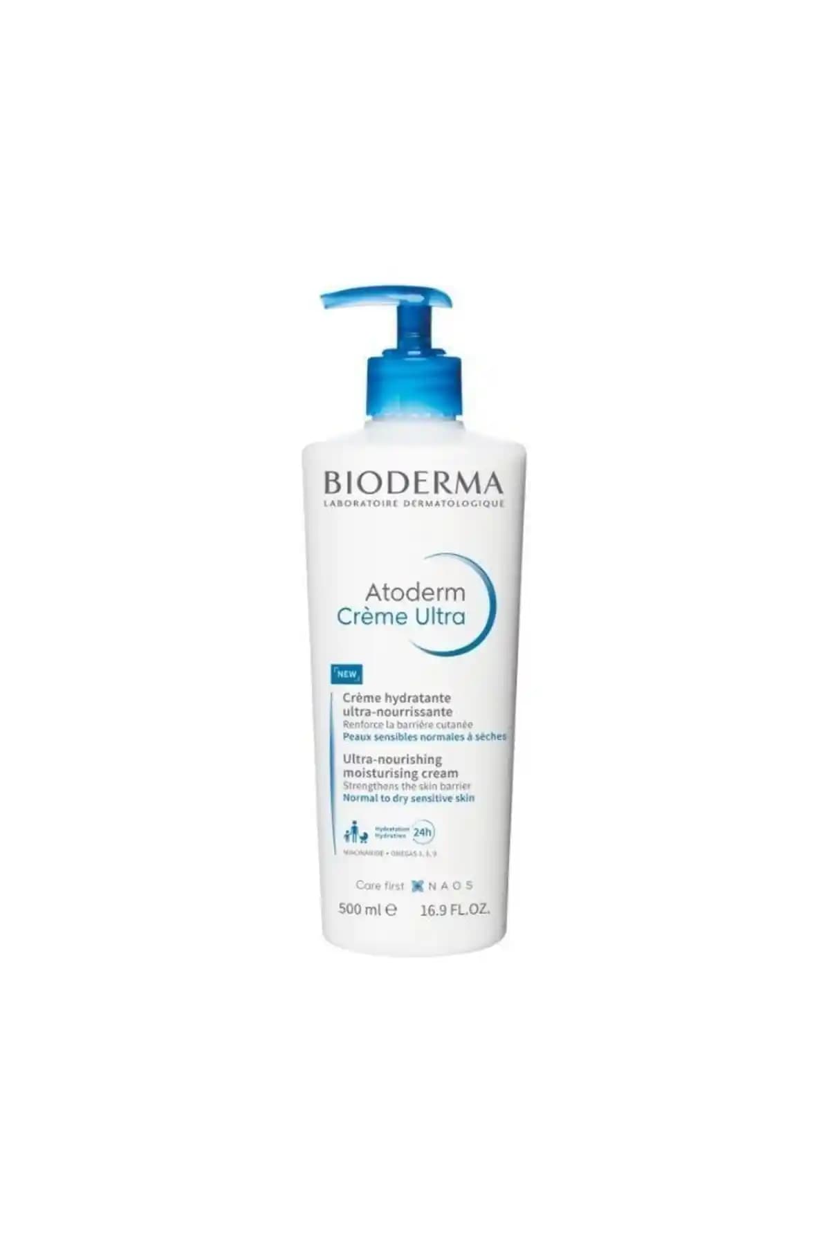 Bioderma Atoderm Creme Ultra 500 ml Kuru ve Hassas Ciltler İçin Yoğun Nemlendirici Çözüm