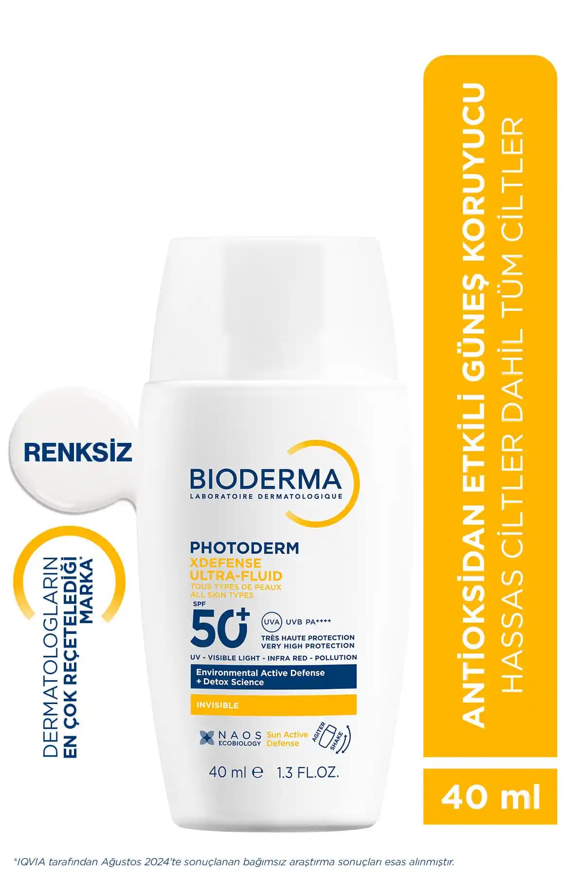 Bioderma Photoderm XDefense SPF50+ Güneş Koruyucu: Yüksek Koruma ve Hafif Dokusu ile Günlük Kullanım