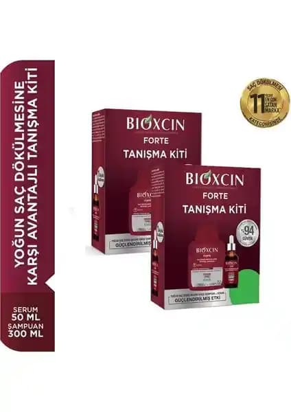 Bioxcin Forte Tanışma Paketi ile Saç Dökülmesine Doğal ve Etkili Çözüm