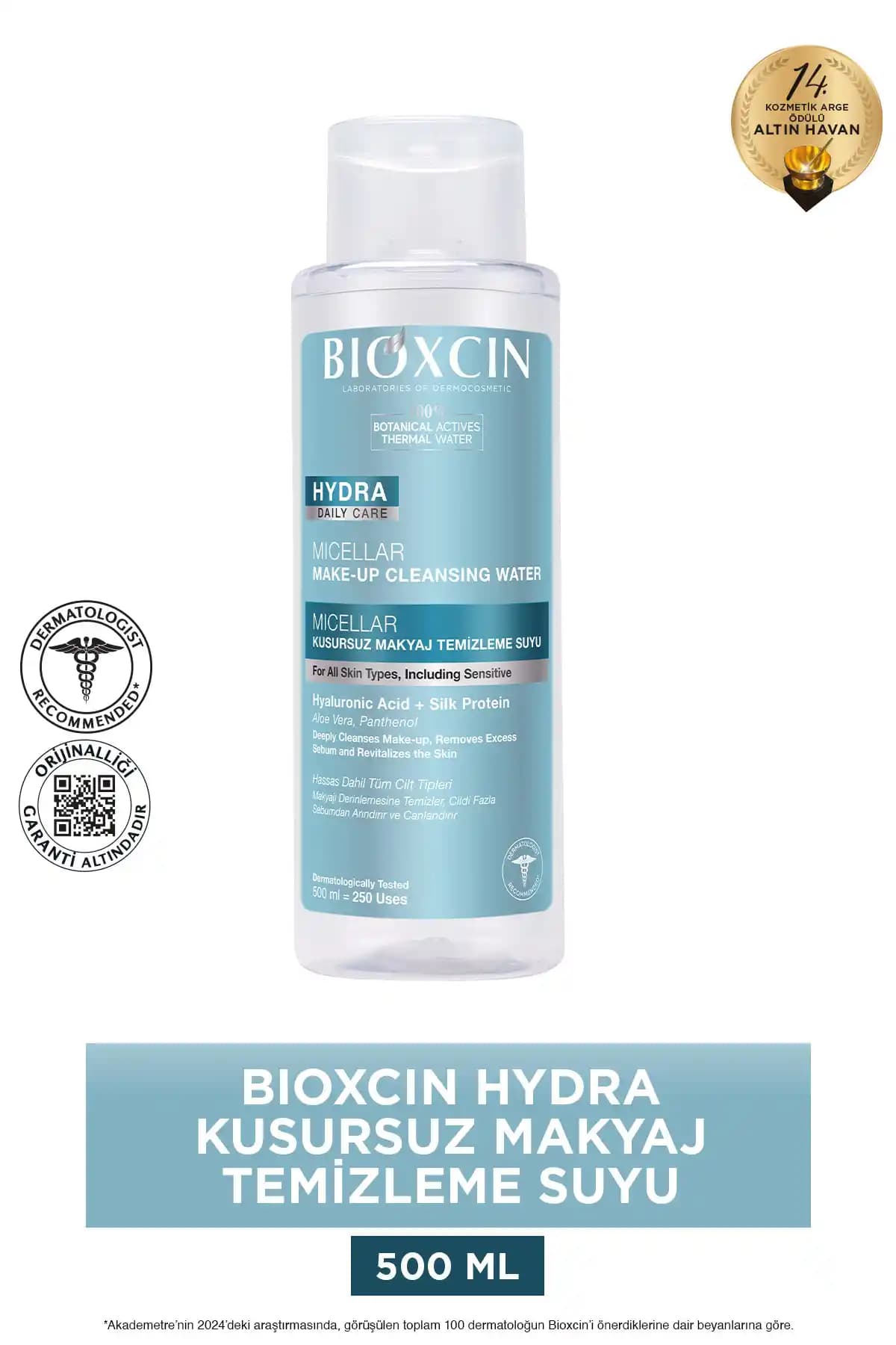 Bioxcin Hydra Micellar Makyaj Temizleme Suyu: Etkili ve Doğal Cilt Temizliği Çözümü