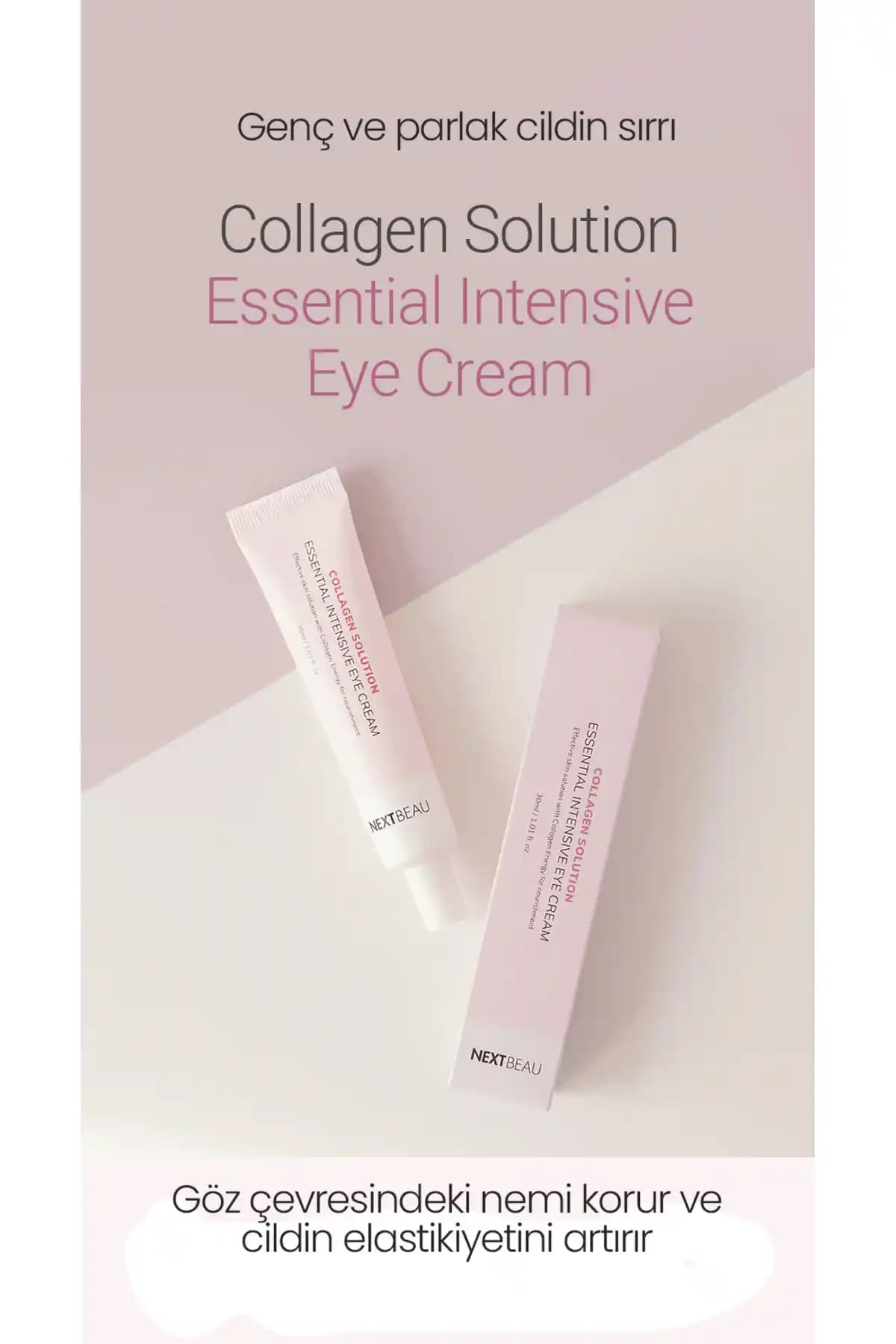 BISPACK Kore Kozmetik Saf Kolajen İçeren Göz Kremi Yaşlanma ve Kırışıklık Önleyici Ürün