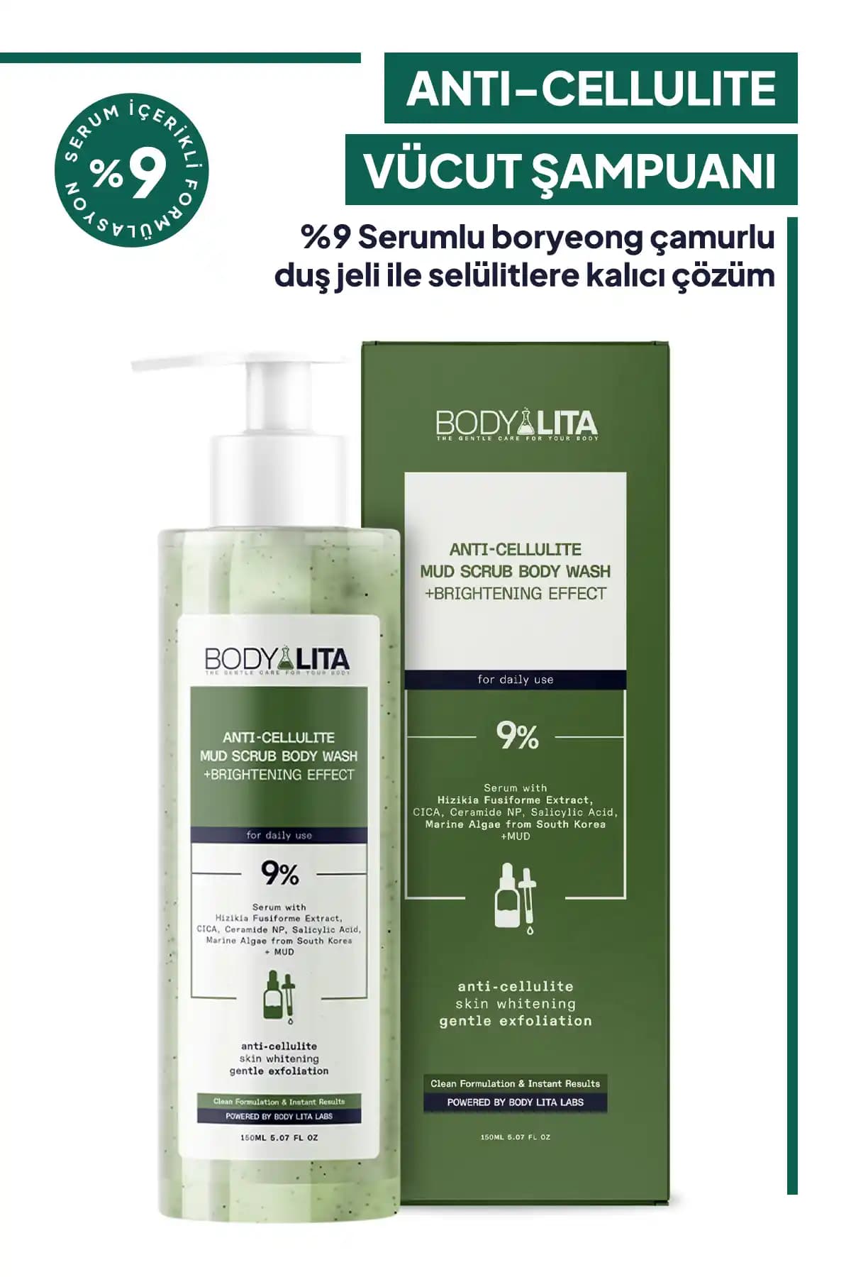 Bodylita Anti Selülit Vücut Şampuanı ile Doğal ve Etkili Cilt Bakımı Yöntemleri