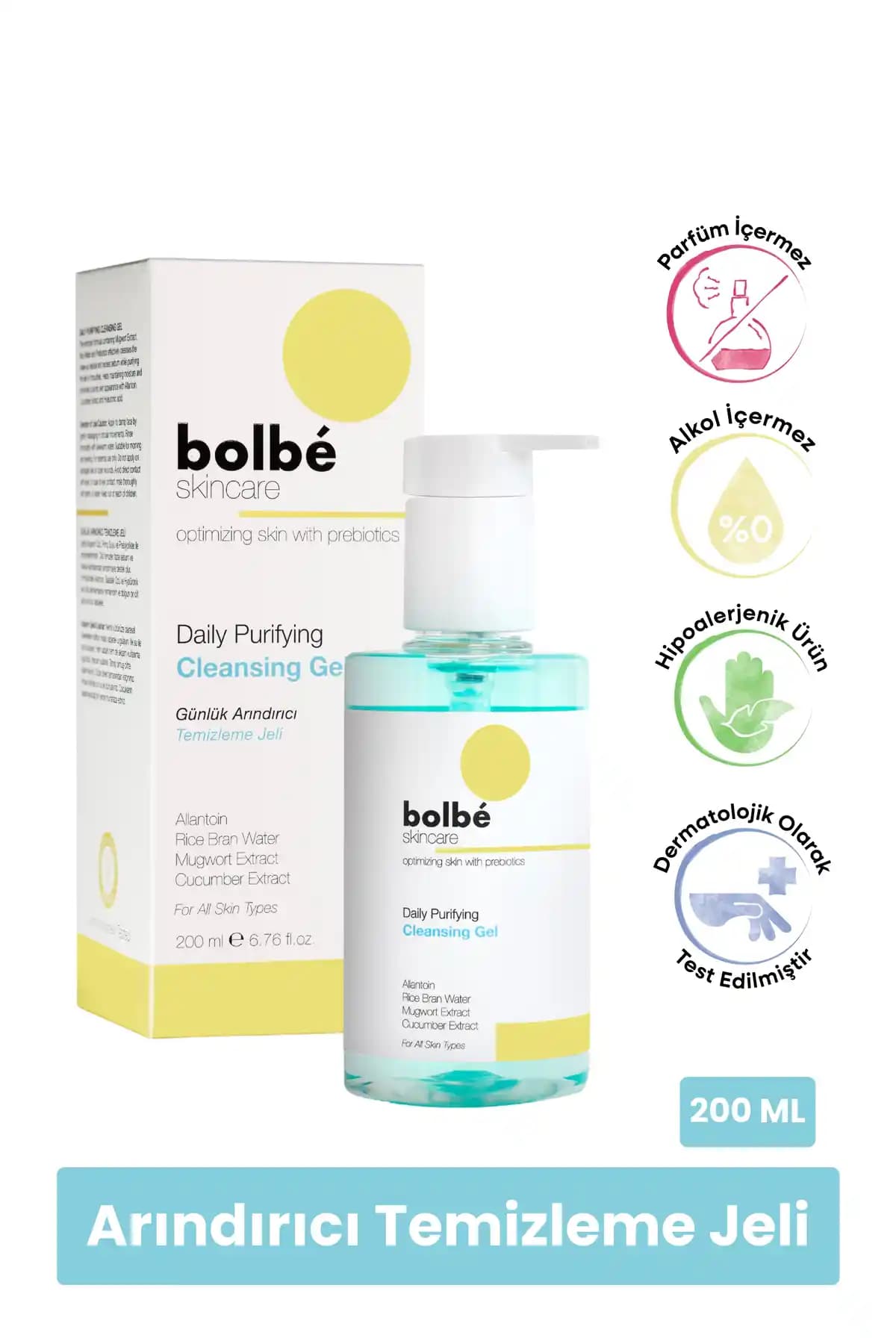 Bolbé Skincare Pirinç Özlü Günlük Temizleme Jeli Cilt Bakımında Yeni Bir Dönem
