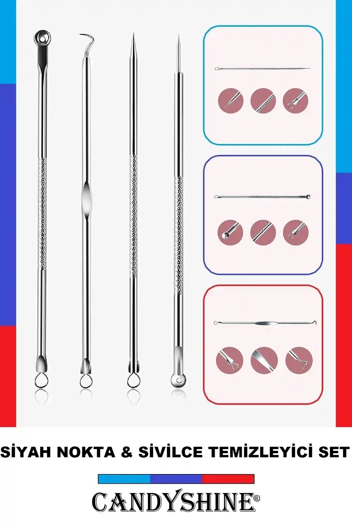 CandyShine Paslanmaz Çelik Komedon: Yüz Bakımında Güvenilir ve Etkili Çözüm