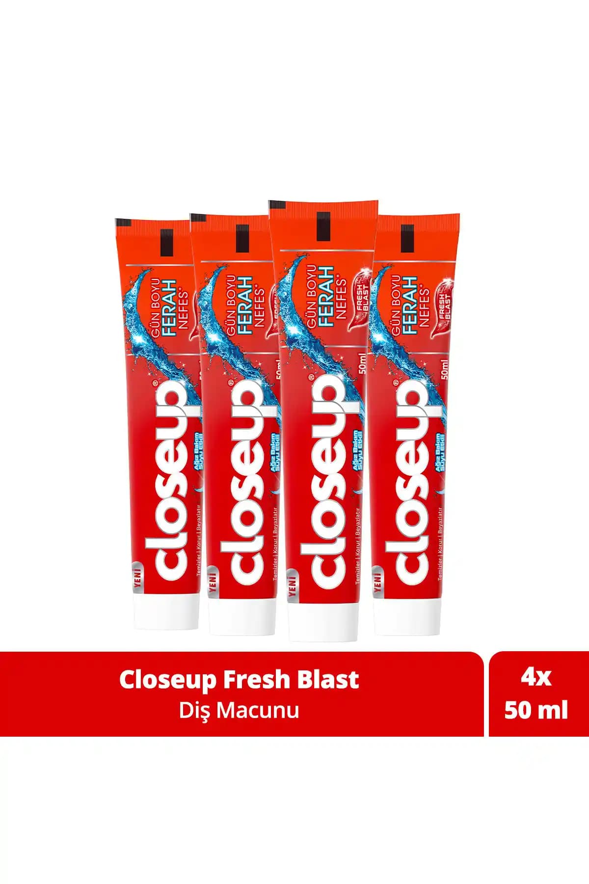 Closeup Fresh Blast Diş Macunu Günlük Ağız Bakımında Yenilikçi Çözüm ve Ferahlatıcı Etkiler