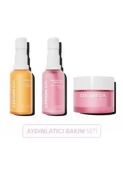 Cream Co. Dolgunlaştırıcı ve Canlandırıcı Bakım Setiyle Sağlıklı ve Parlak Cilt