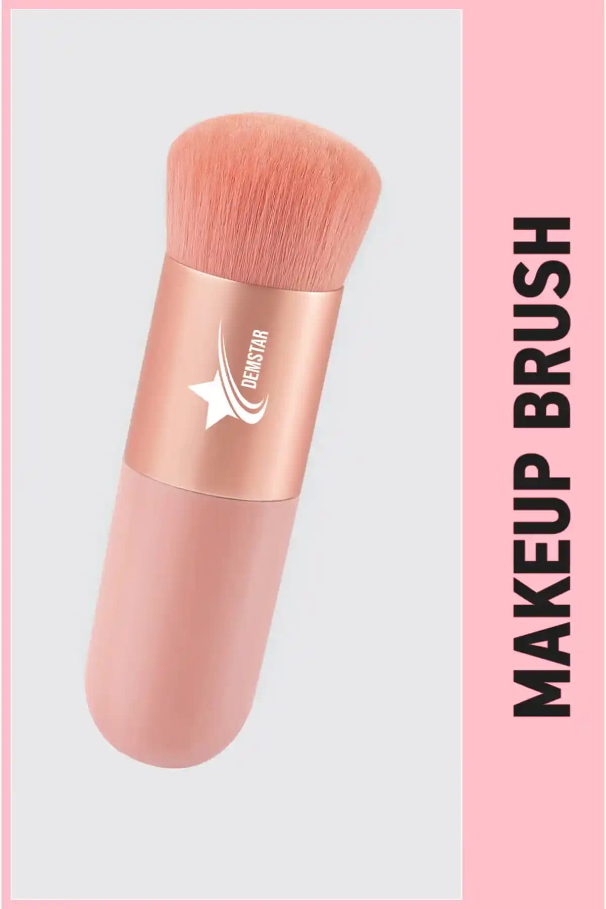 Demstar Profesyonel Kabuki Makyaj Fırçası Fondöten ve Allık Uygulaması İçin