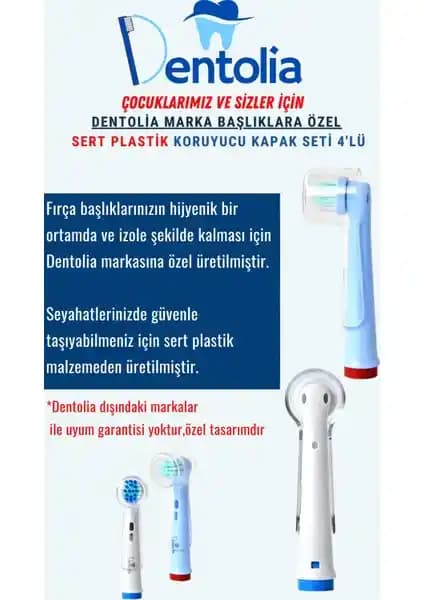 Dentolia ve Oral-B Şarjlı Diş Fırçası Kapakları Karşılaştırması ve Seçim Rehberi