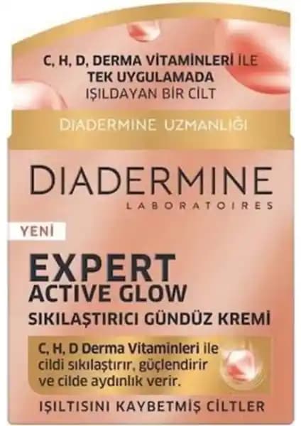 Diadermine Expert Active Glow Sıkılaştırıcı Gündüz Kremi ile Cilt Parlaklığı ve Sıkılığı Artırın