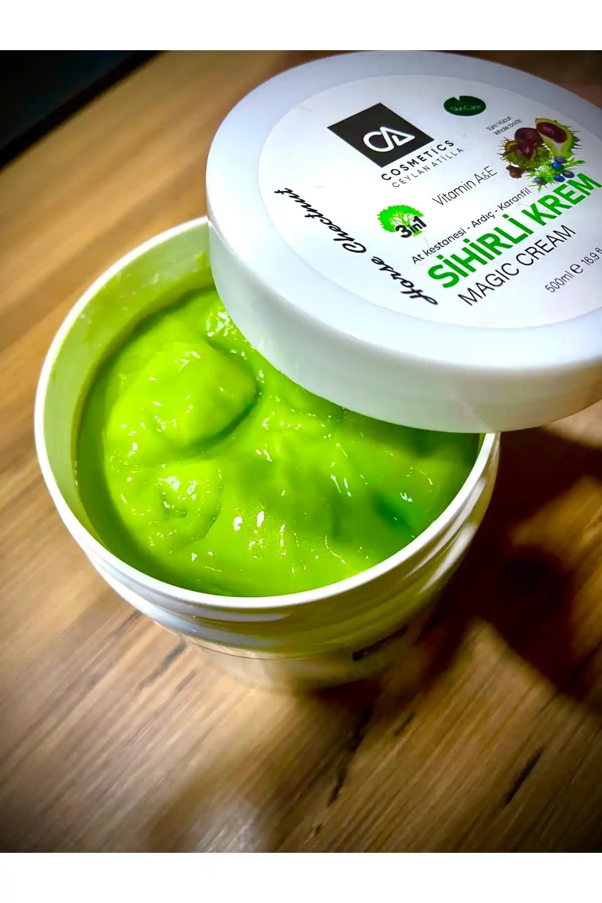 Doğal İçerikli Cilt Sıkılaştırıcı Masaj Kremi CA Kozmetik 500 ml