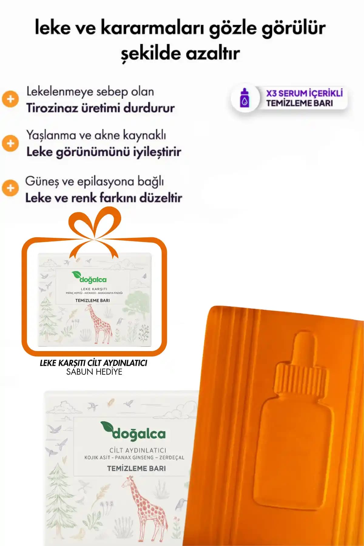 Doğalca Kojik Asit Sabunu: Leke Giderici ve Cilt Tonunu Eşitleyen Doğal Temizlik Barı