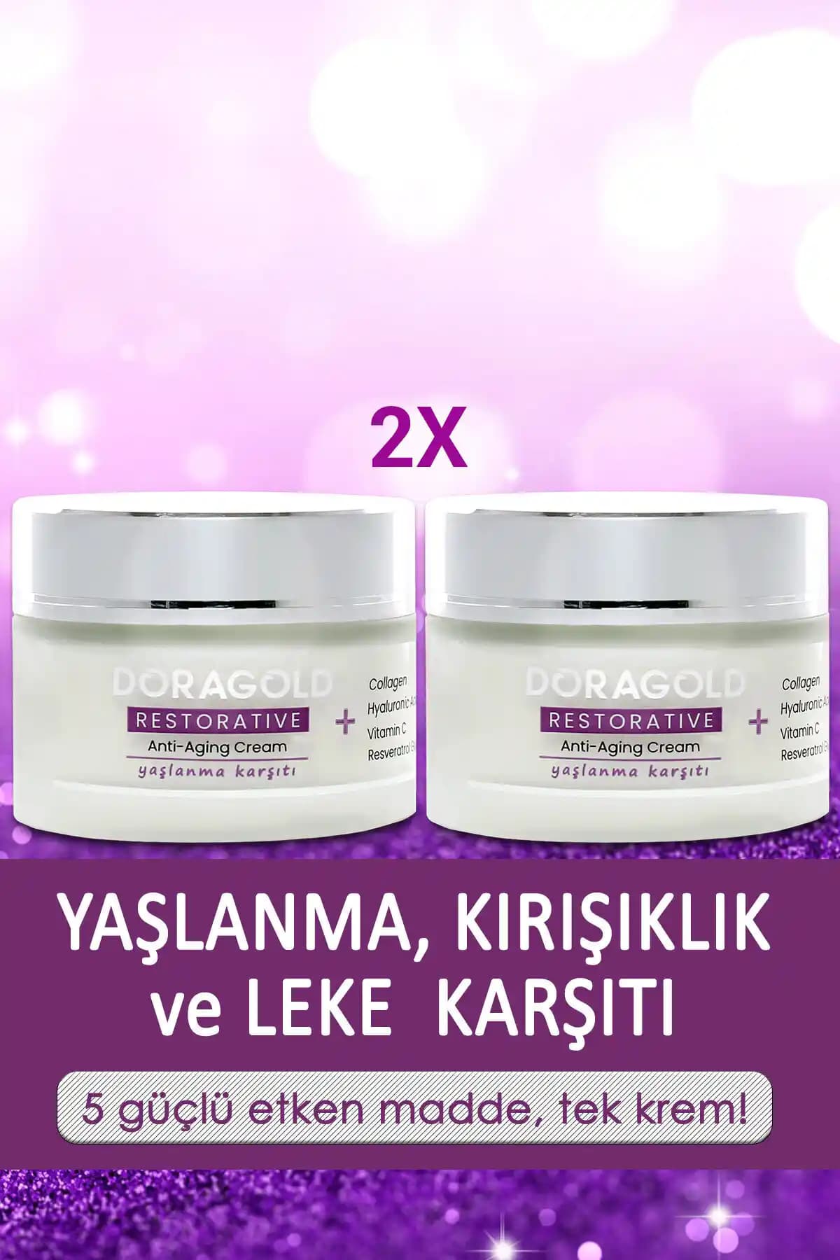 Doragold Yaşlanma Karşıtı Kolajen Kremi: Cilt Yenileme ve Gençlik İçin Etkili Bakım