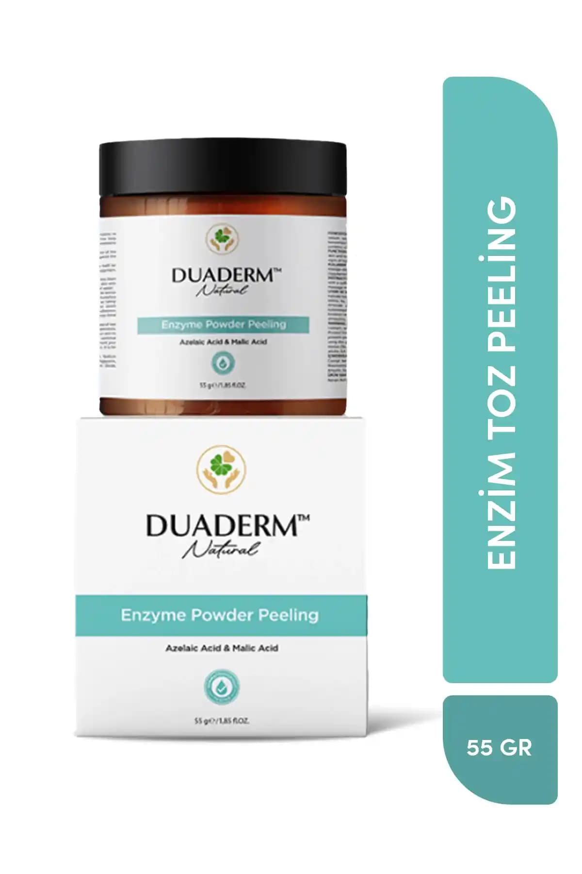 Duaderm Toz Peeling 55 gr: Doğal İçeriklerle Cilt Yenileme ve Parlaklık Sağlar