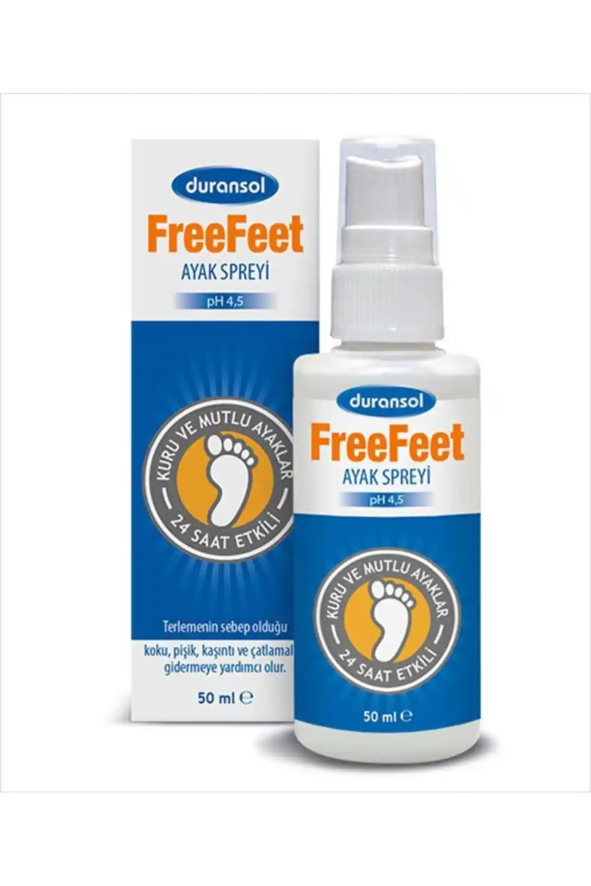 Duransol Free Feet Ayak Spreyi: Ayak Sağlığı ve Rahatlık İçin Etkili Çözüm