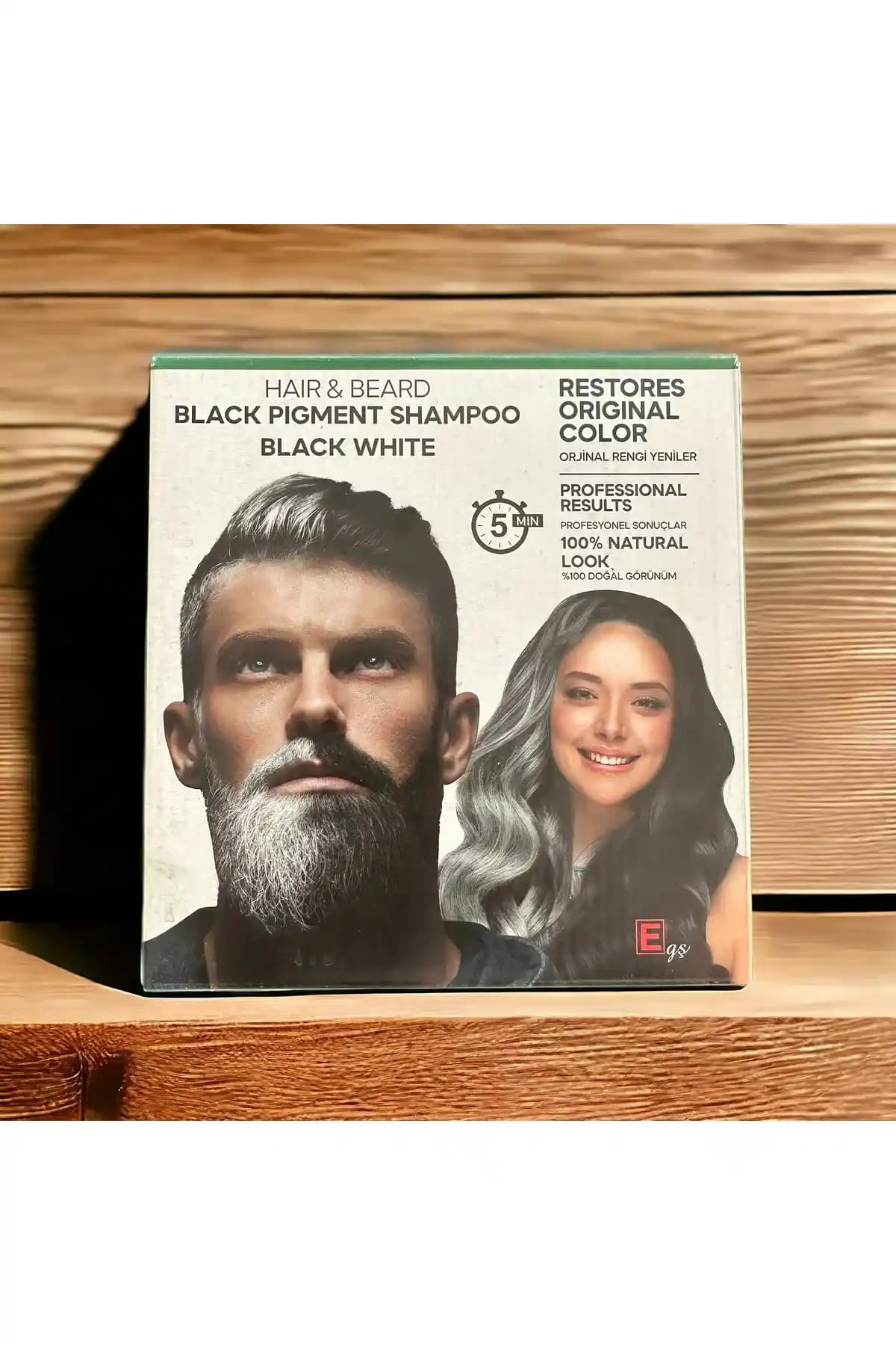 EGŞ COSMETİCS Black White Pigment Şampuanı Saç Renk Koruma ve Canlandırıcı Özellikler