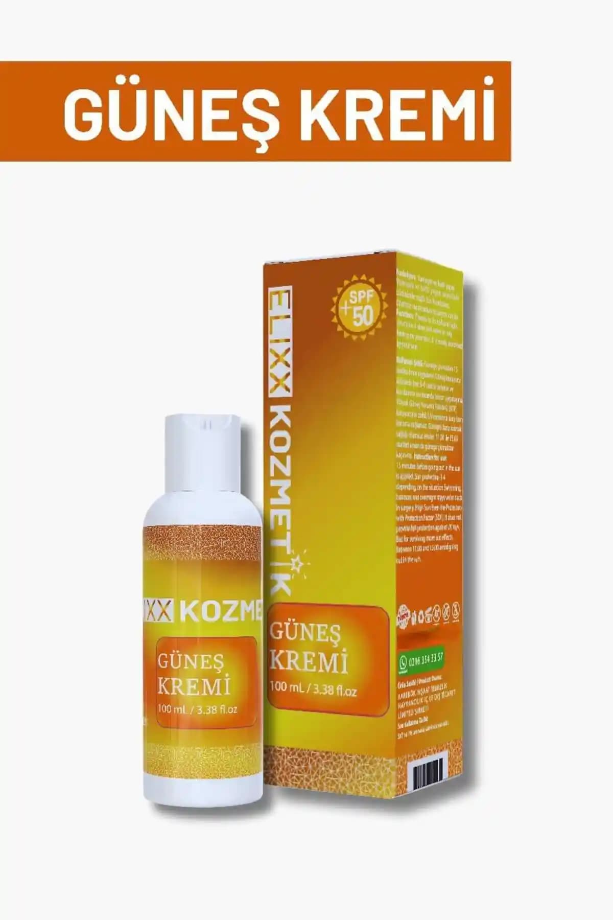 ELIXX Güneş Kremi SPF 50+ Yüksek Koruma ve Doğal Formülü ile Günlük Kullanım İçin Uygun