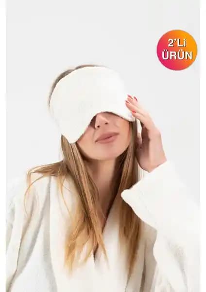 Ender Home CottonVerse 2'li Pamuk Göz Bandı: Konfor ve Hijyen İçin Ideal Uyku Yardımcısı