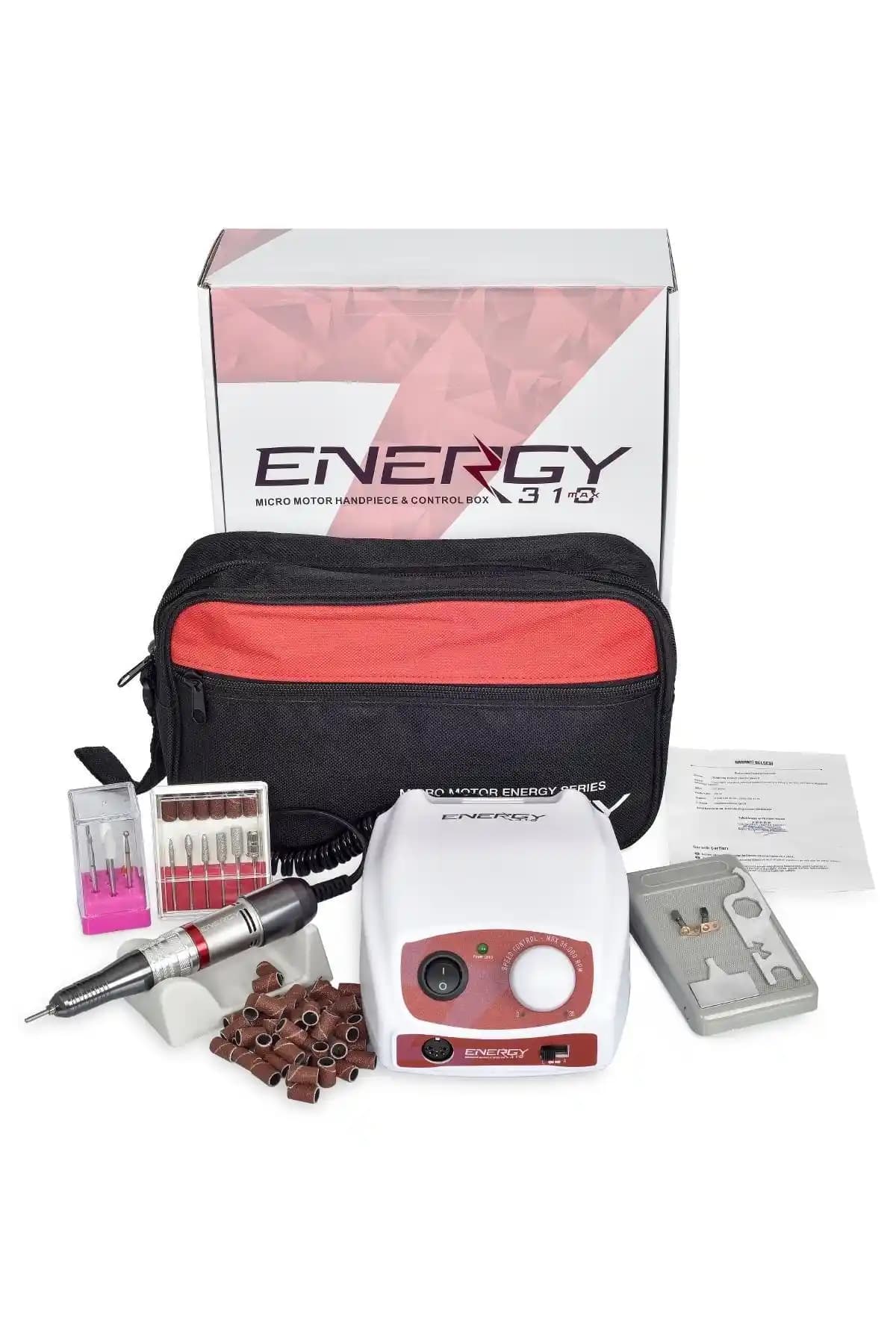 Energy 310 Max Elektrikli Tırnak Törpü Makinesi: Güçlü ve Çok Yönlü Tırnak Bakım Cihazı