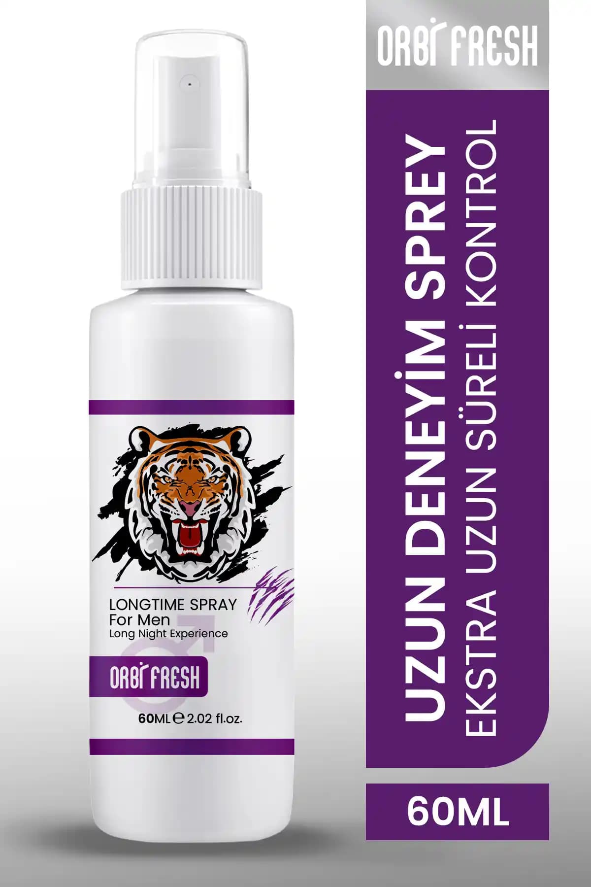 Erkekler İçin Uzun Süreli Konfor ve Güvenli Kullanım Sağlayan Gecelik Sprey