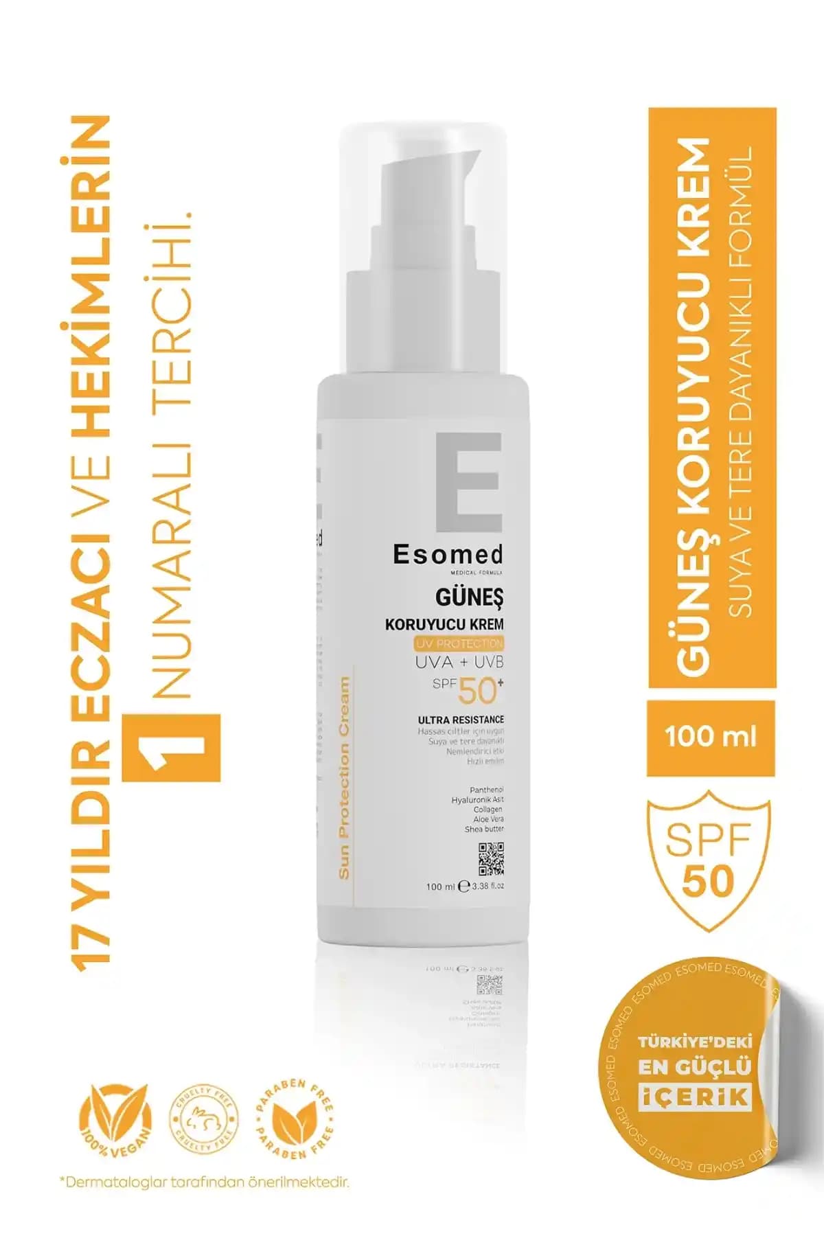 Esomed Yüksek Koruyucu Nemlendirici SPF50 Günlük Güneş Korumasında Yeni Bir Dönem