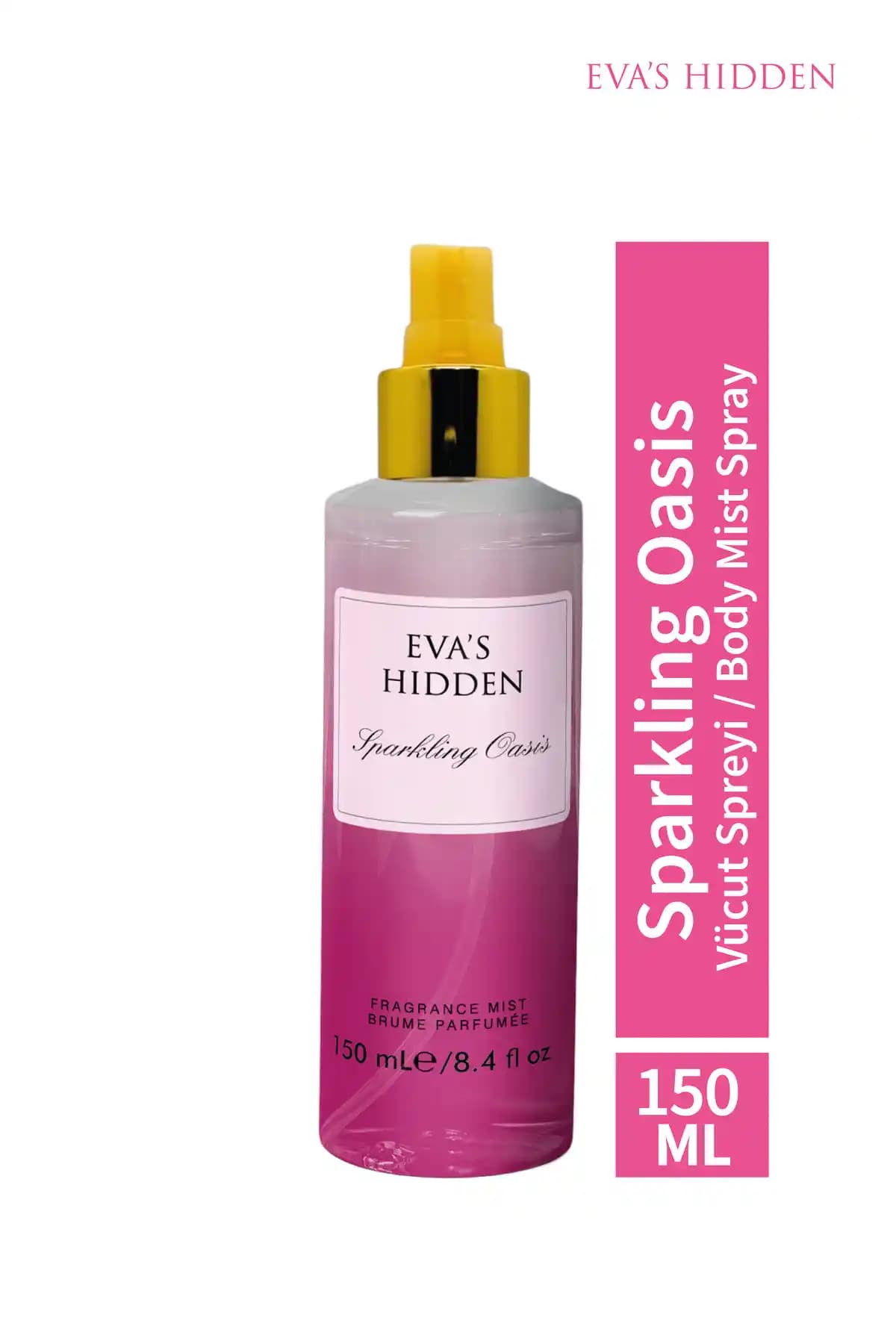 EVAS HIDDEN Body Mist Sparkling Oasis: Ferahlatıcı ve Kalıcı Çiçeksi Koku Deneyimi
