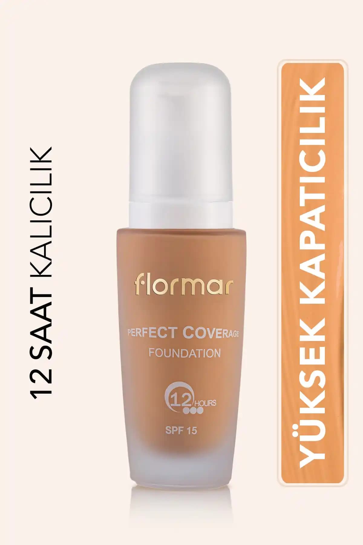 Flormar Yoğun Kapatıcı Su Bazlı Fondöten: Yüksek Kapatıcılık ve Doğal Görünüm Sağlar