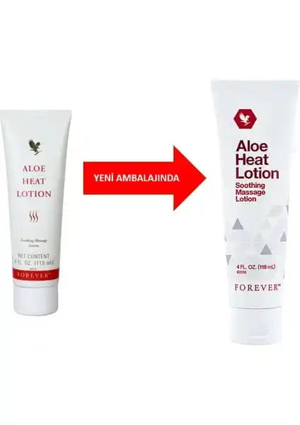 Forever Living Aloe Heat Lotion Kas ve Eklem Ağrılarına Doğal Çözüm Sunan Etkili Losyon