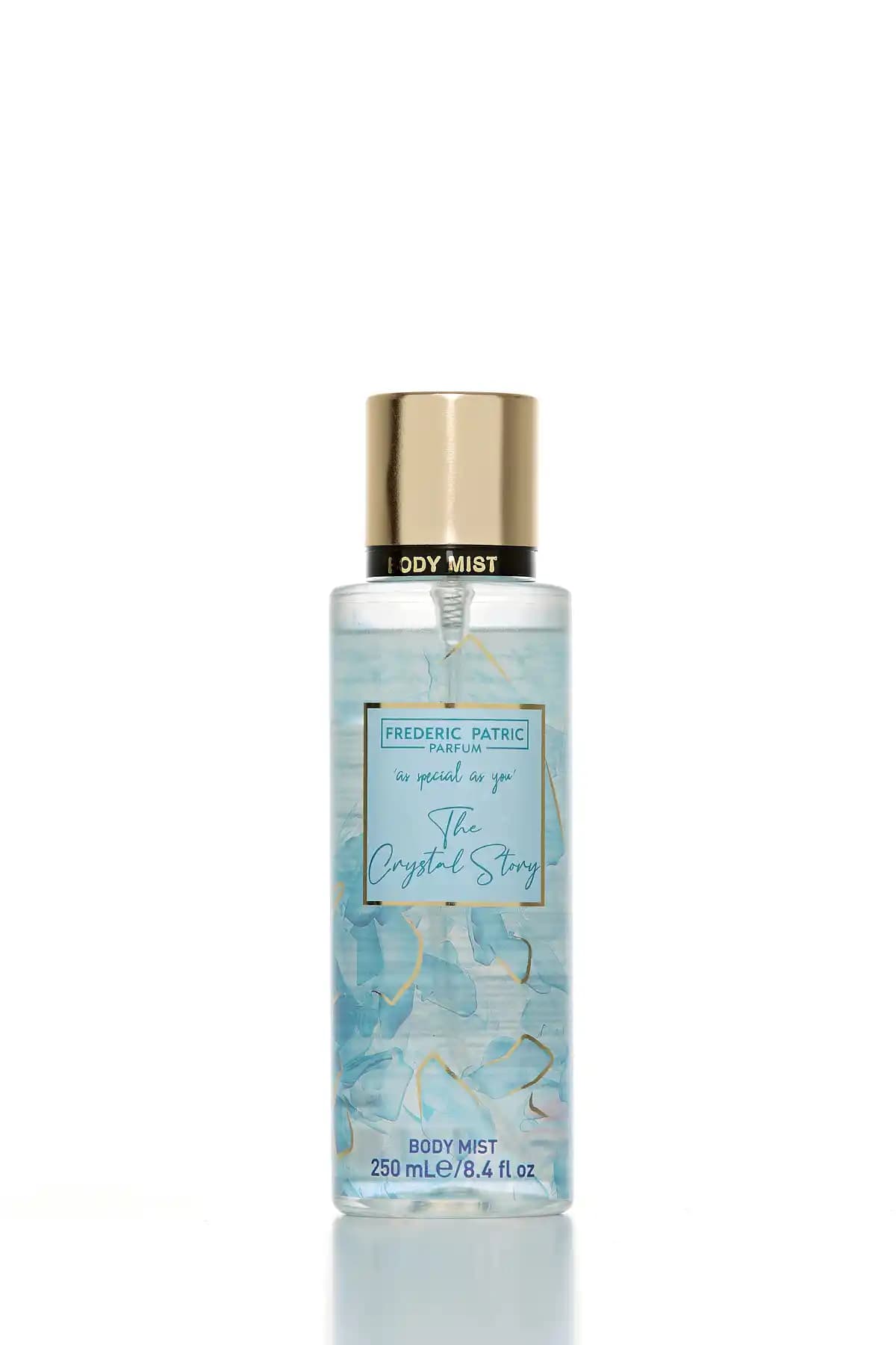 Frederic Patric The Crystal Story 250 ML Body Mist: Ferahlatıcı ve Kalıcı Günlük Kullanım Parfümü