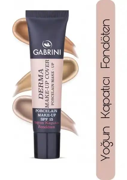 Gabrini Derma Make Up Cover Fondöten ve Profesyonel Matte Pudra Karşılaştırması