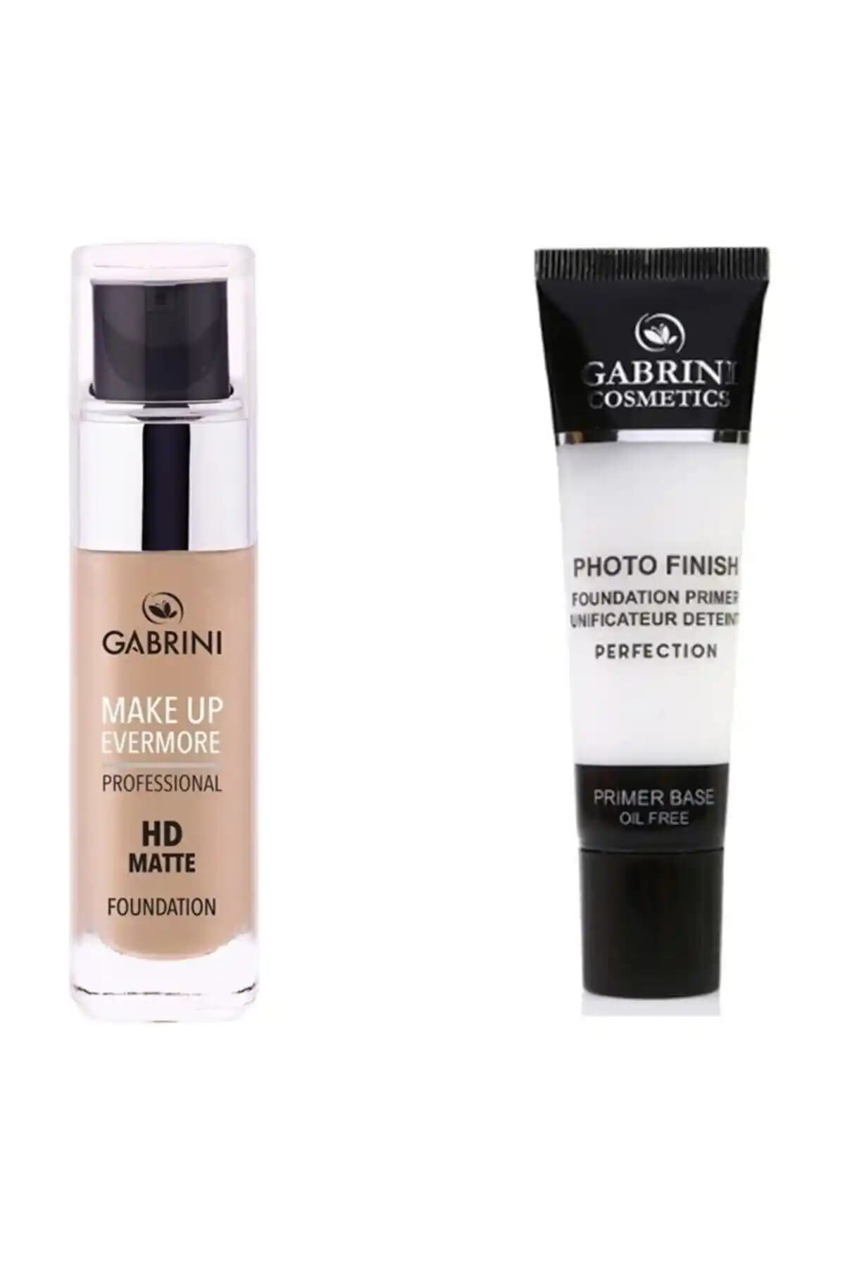 Gabrini Mat Fondöten 02: Doğal ve Kalıcı Mat Görünüm Sağlayan Profesyonel Makyaj Ürünü