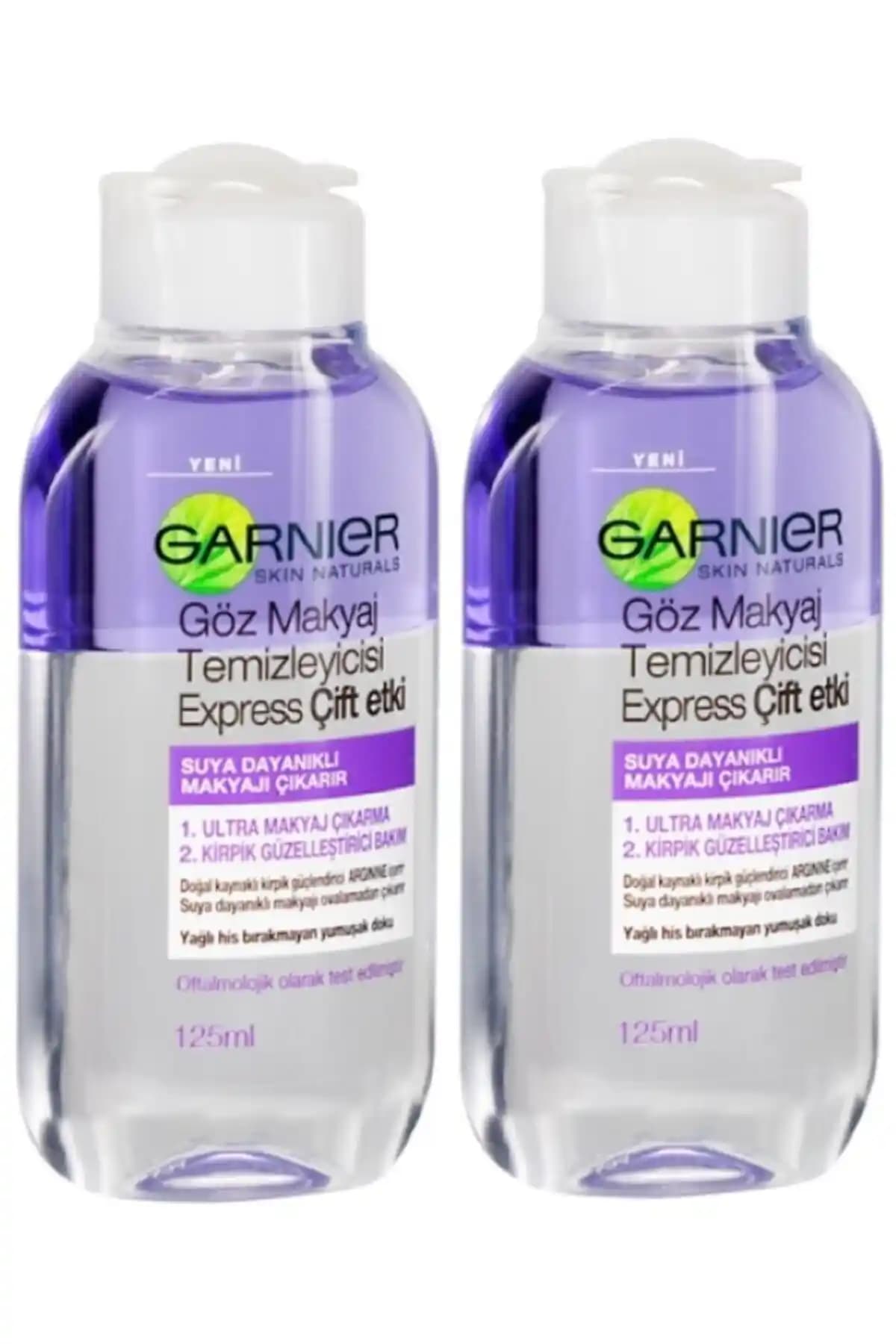 Garnier Göz Makyaj Temizleyici Express Çift Etki: Hassas Gözler İçin Etkili ve Nazik Temizlik