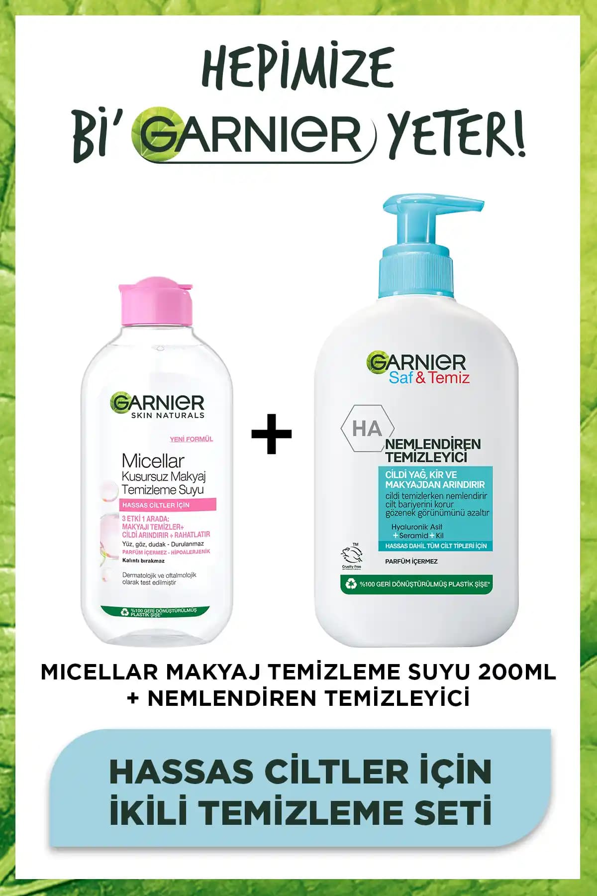 Garnier Nemlendiren Temizleyici ve Micellar Su ile Cilt Bakımında Yeni Dönem