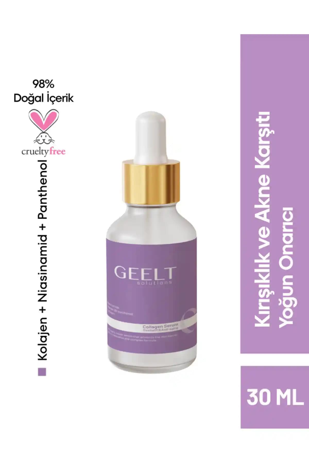 GEELT Niacinamide Yaşlanma ve Kırışıklık Karşıtı Kolajen Serumu İncelemesi