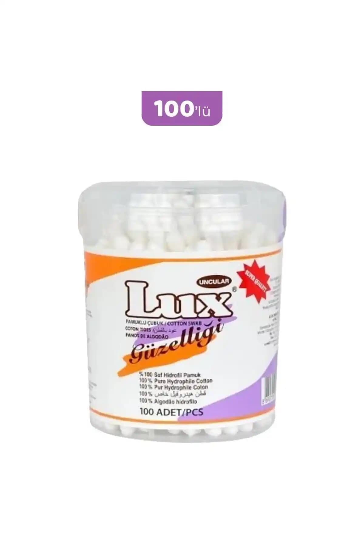 Genel Markalar Kulak Çubuğu 100'lü: Yüksek Kaliteli Pamuklu Kulak Temizliği Ürünü