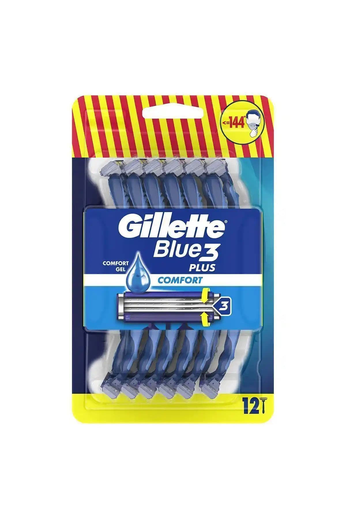 Gillette Blue3 Plus Comfort Tıraş Bıçağı: Güvenilir ve Konforlu Günlük Tıraş Çözümü