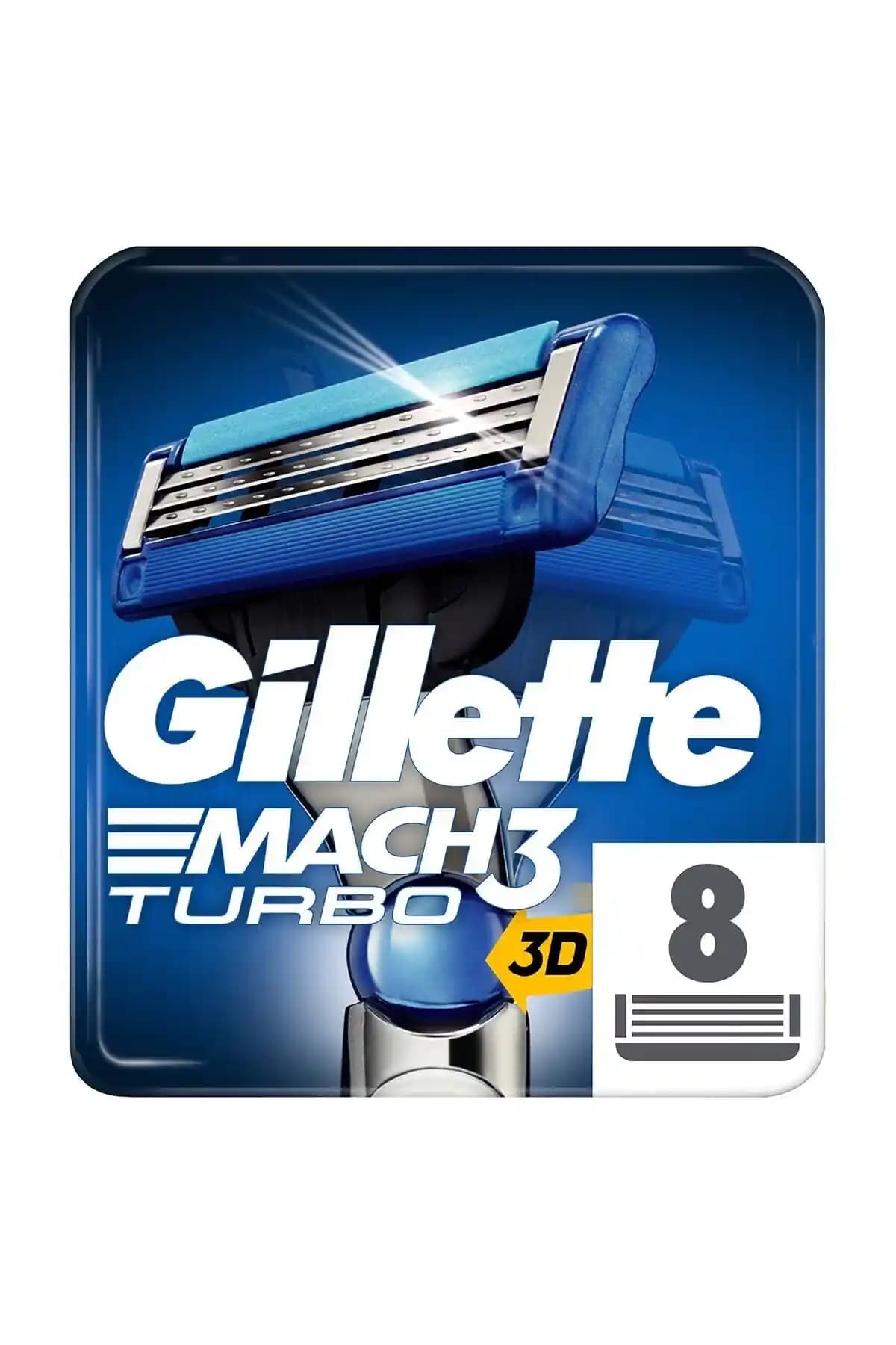 Gillette Mach 3 Turbo Yedek Bıçakları: Uzun Ömürlü ve Konforlu Tıraş Deneyimi