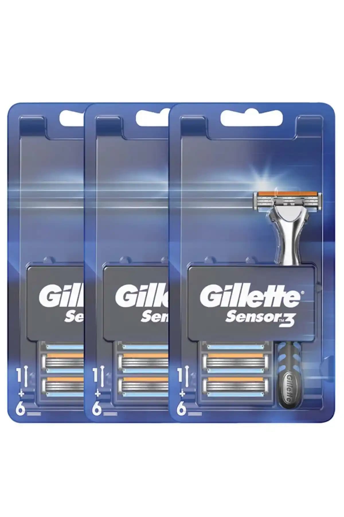 Gillette Sensor 3 Yedek Tıraş Bıçağı Seti: Konfor ve Performans Sunan Güvenilir Ürün