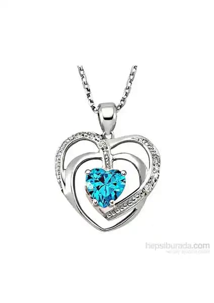 Gizzaro 0.06 Karat Pırlanta Kalbimin Tek Sahibine Kolye: Zarif ve Anlamlı Kadın Takısı