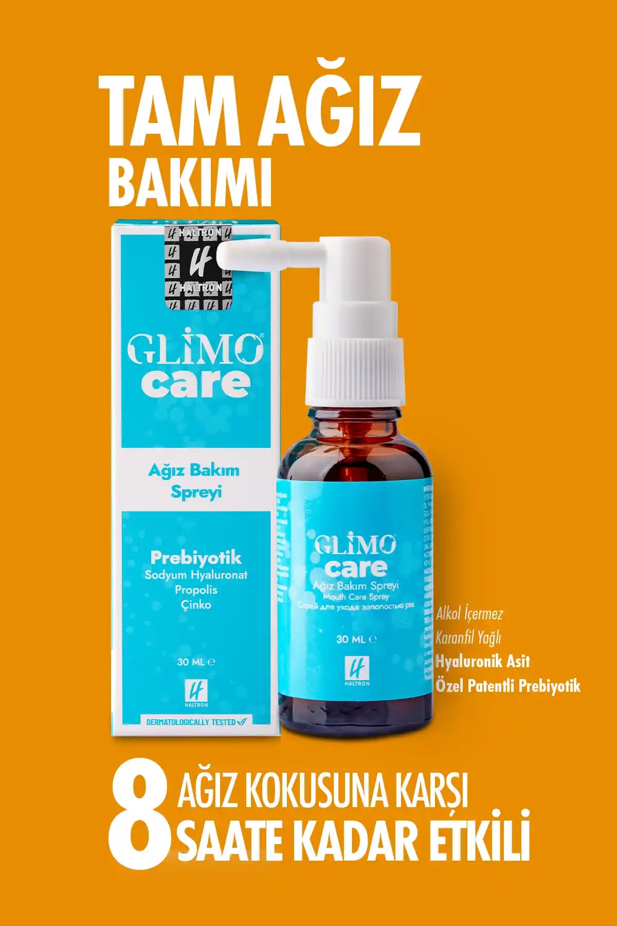 Glimo Care Doğal Ağız ve Boğaz Spreyi: Ferahlatıcı ve Güvenilir Ağız Bakım Çözümü